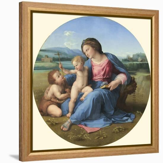 The Alba Madonna, C. 1510-Raphael-Framed Premier Image Canvas