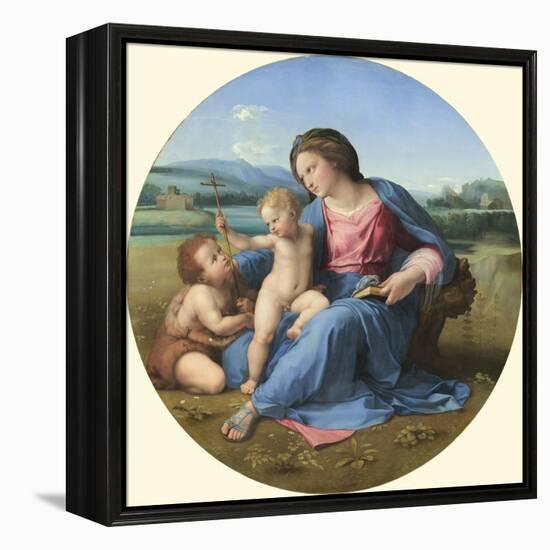 The Alba Madonna, C. 1510-Raphael-Framed Premier Image Canvas