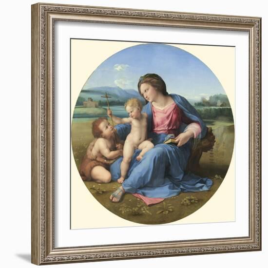 The Alba Madonna, C. 1510-Raphael-Framed Giclee Print