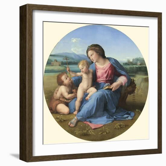 The Alba Madonna, C. 1510-Raphael-Framed Giclee Print