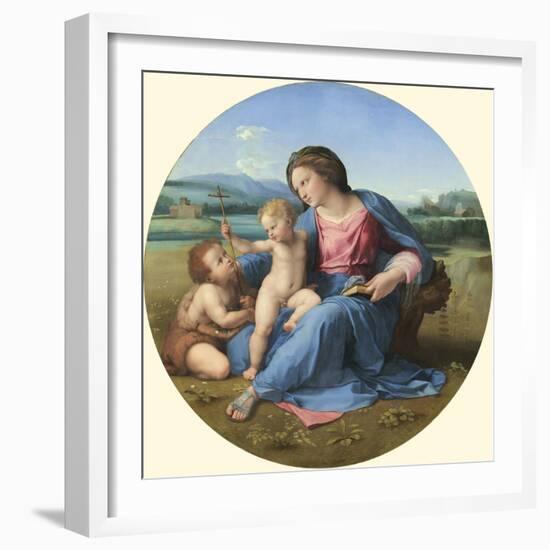 The Alba Madonna, C. 1510-Raphael-Framed Giclee Print