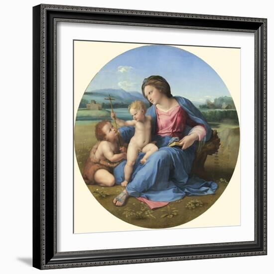 The Alba Madonna, C. 1510-Raphael-Framed Giclee Print