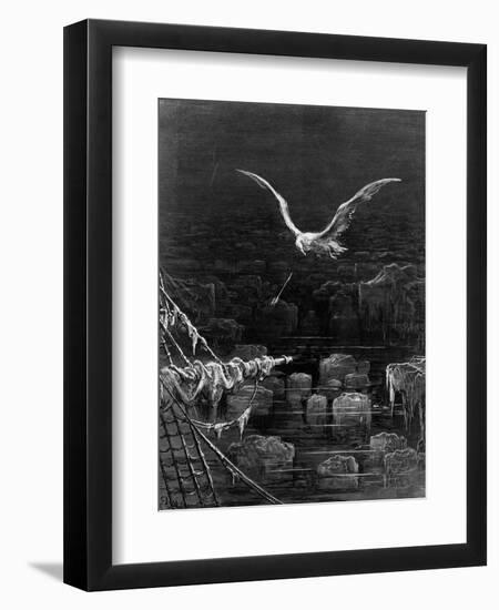 The Albatross Is Shot by the Mariner-Gustave Doré-Framed Giclee Print