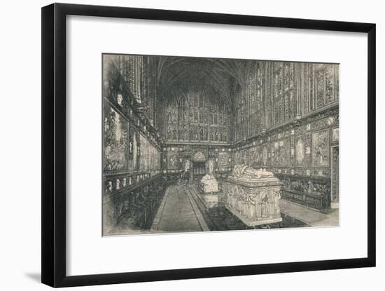 'The Albert Chapel', 1895-Unknown-Framed Giclee Print