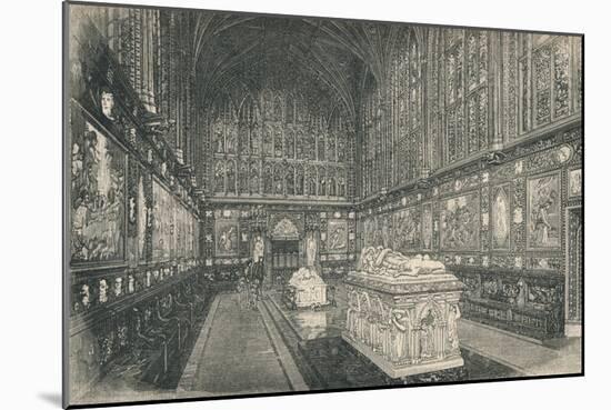 'The Albert Chapel', 1895-Unknown-Mounted Giclee Print