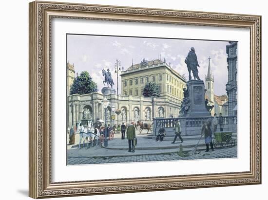 The Albertina, Vienna-Richard Pokorny-Framed Giclee Print