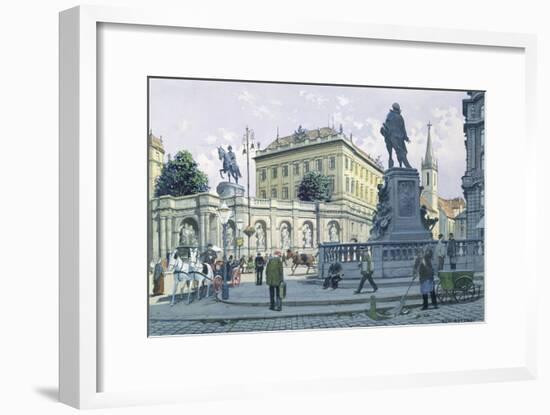 The Albertina, Vienna-Richard Pokorny-Framed Giclee Print