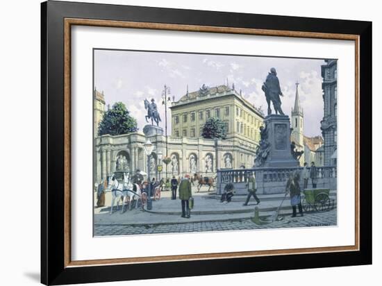 The Albertina, Vienna-Richard Pokorny-Framed Giclee Print