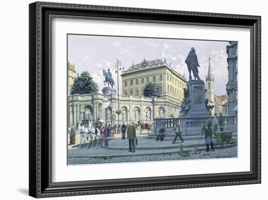 The Albertina, Vienna-Richard Pokorny-Framed Giclee Print