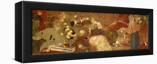 The Album, 1895-Edouard Vuillard-Framed Premier Image Canvas