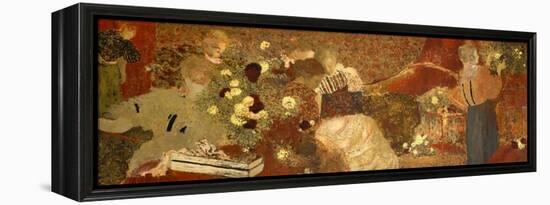 The Album, 1895-Edouard Vuillard-Framed Premier Image Canvas