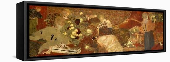 The Album, 1895-Edouard Vuillard-Framed Premier Image Canvas