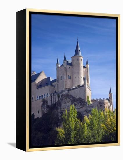 The Alcazar, Segovia, Spain-Walter Bibikow-Framed Premier Image Canvas