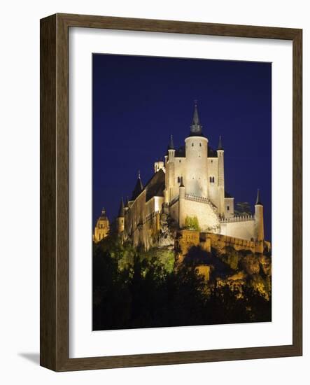 The Alcazar, Segovia, Spain-Walter Bibikow-Framed Photographic Print