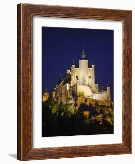 The Alcazar, Segovia, Spain-Walter Bibikow-Framed Photographic Print