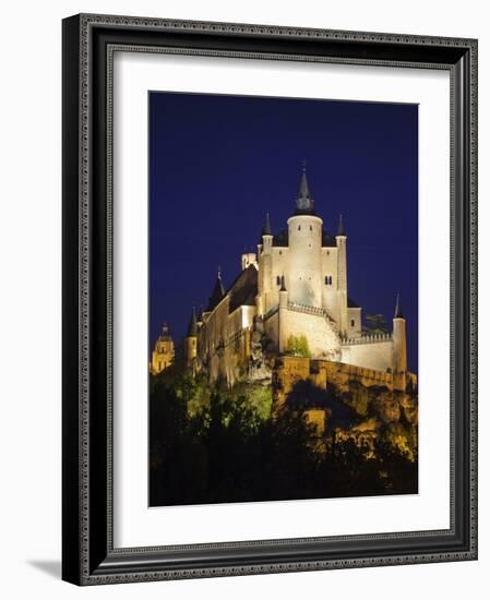 The Alcazar, Segovia, Spain-Walter Bibikow-Framed Photographic Print