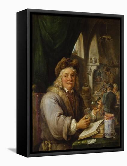The Alchemist, 1680-David Teniers the Younger-Framed Premier Image Canvas