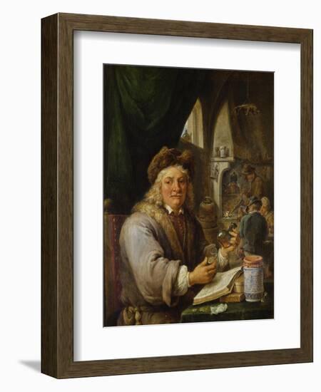 The Alchemist, 1680-David Teniers the Younger-Framed Giclee Print