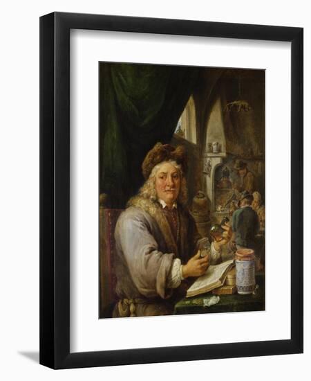 The Alchemist, 1680-David Teniers the Younger-Framed Giclee Print