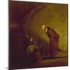 The Alchemist, about 1855/60-Carl Spitzweg-Mounted Giclee Print