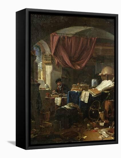 The Alchemist's Laboratory-Thomas Wyck-Framed Premier Image Canvas