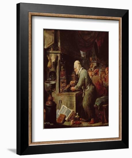 The Alchemist-David Teniers the Younger-Framed Giclee Print