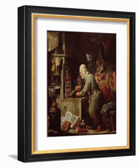 The Alchemist-David Teniers the Younger-Framed Giclee Print