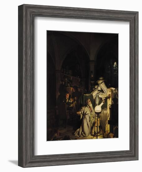 The Alchymist, 1771-Joseph Wright of Derby-Framed Giclee Print