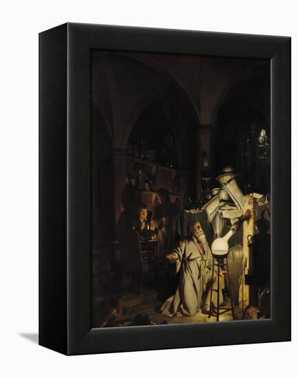 The Alchymist, 1771-Joseph Wright of Derby-Framed Premier Image Canvas