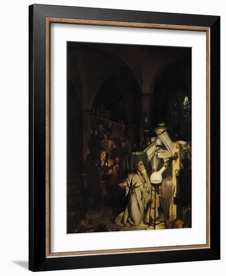 The Alchymist, 1771-Joseph Wright of Derby-Framed Giclee Print