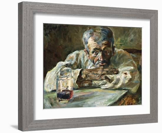 The Alcoholic, Father Mathias-Henri de Toulouse-Lautrec-Framed Giclee Print