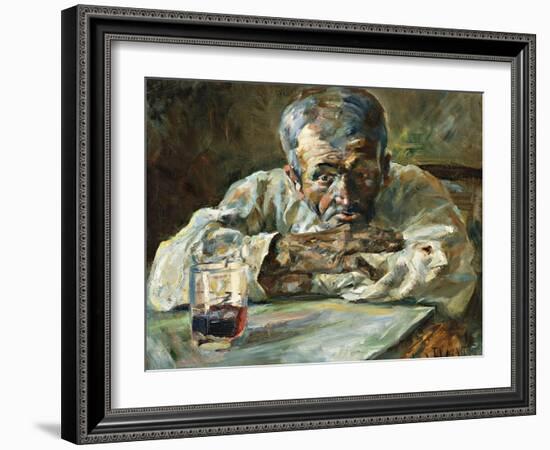 The Alcoholic, Father Mathias-Henri de Toulouse-Lautrec-Framed Giclee Print