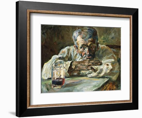 The Alcoholic, Father Mathias-Henri de Toulouse-Lautrec-Framed Giclee Print