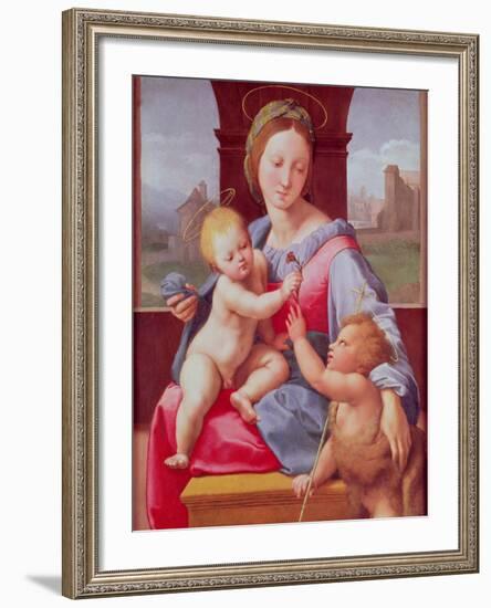 The Aldobrandini Madonna or the Garvagh Madonna, circa 1509-10-Raphael-Framed Giclee Print