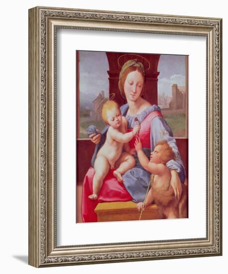 The Aldobrandini Madonna or the Garvagh Madonna, circa 1509-10-Raphael-Framed Giclee Print