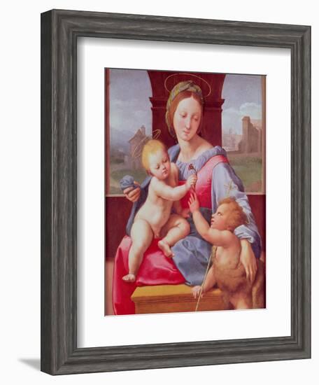 The Aldobrandini Madonna or the Garvagh Madonna, circa 1509-10-Raphael-Framed Giclee Print