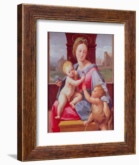 The Aldobrandini Madonna or the Garvagh Madonna, circa 1509-10-Raphael-Framed Giclee Print