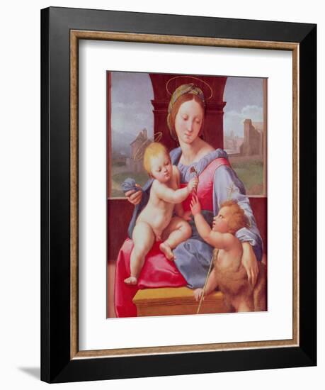 The Aldobrandini Madonna or the Garvagh Madonna, circa 1509-10-Raphael-Framed Giclee Print