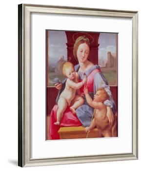 The Aldobrandini Madonna or the Garvagh Madonna, circa 1509-10-Raphael-Framed Giclee Print
