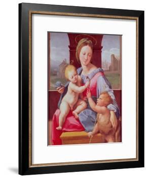 The Aldobrandini Madonna or the Garvagh Madonna, circa 1509-10-Raphael-Framed Giclee Print