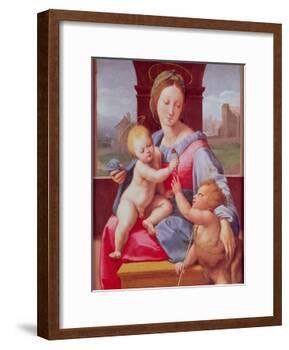 The Aldobrandini Madonna or the Garvagh Madonna, circa 1509-10-Raphael-Framed Giclee Print