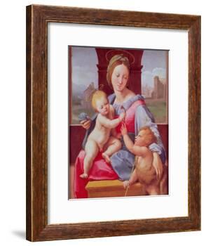 The Aldobrandini Madonna or the Garvagh Madonna, circa 1509-10-Raphael-Framed Giclee Print