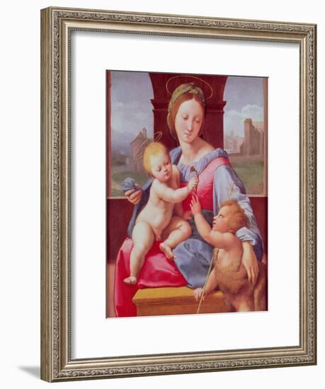 The Aldobrandini Madonna or the Garvagh Madonna, circa 1509-10-Raphael-Framed Giclee Print