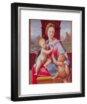 The Aldobrandini Madonna or the Garvagh Madonna, circa 1509-10-Raphael-Framed Giclee Print