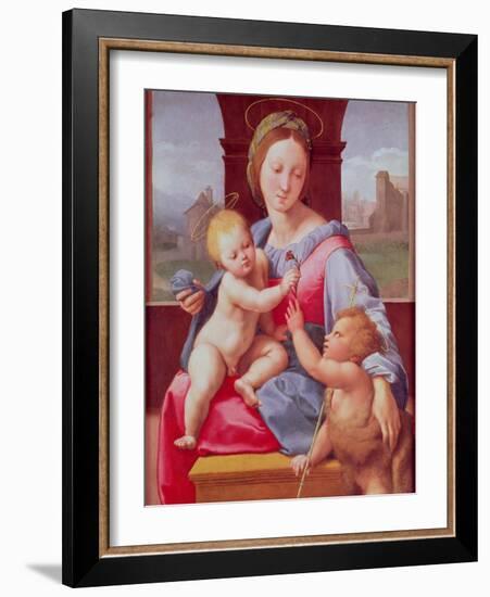 The Aldobrandini Madonna or the Garvagh Madonna, circa 1509-10-Raphael-Framed Giclee Print