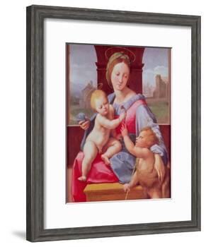 The Aldobrandini Madonna or the Garvagh Madonna, circa 1509-10-Raphael-Framed Giclee Print