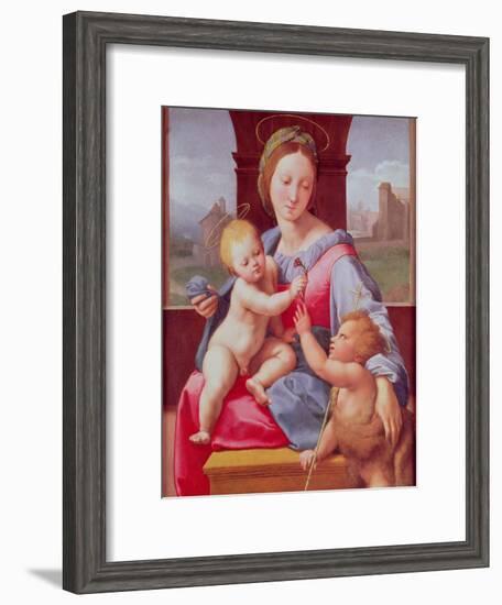 The Aldobrandini Madonna or the Garvagh Madonna, circa 1509-10-Raphael-Framed Giclee Print