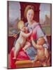 The Aldobrandini Madonna or the Garvagh Madonna, circa 1509-10-Raphael-Mounted Giclee Print