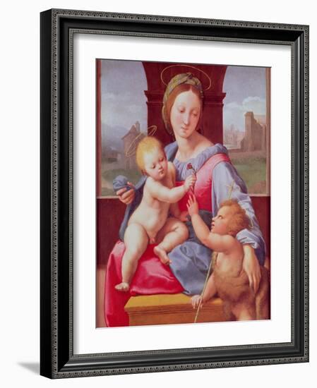 The Aldobrandini Madonna or the Garvagh Madonna, circa 1509-10-Raphael-Framed Giclee Print