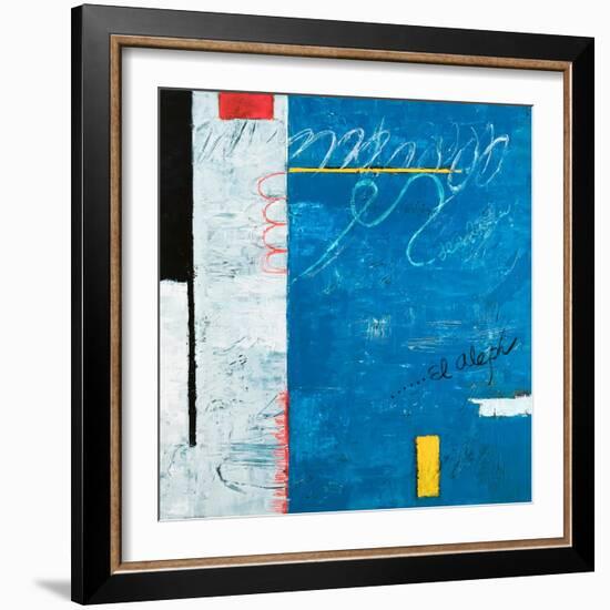 The Aleph-Hyunah Kim-Framed Art Print